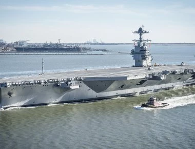Αεροπλανοφόρο Gerald R. Ford: Ολοκλήρωσε τις δοκιμές του στον Ατλαντικό